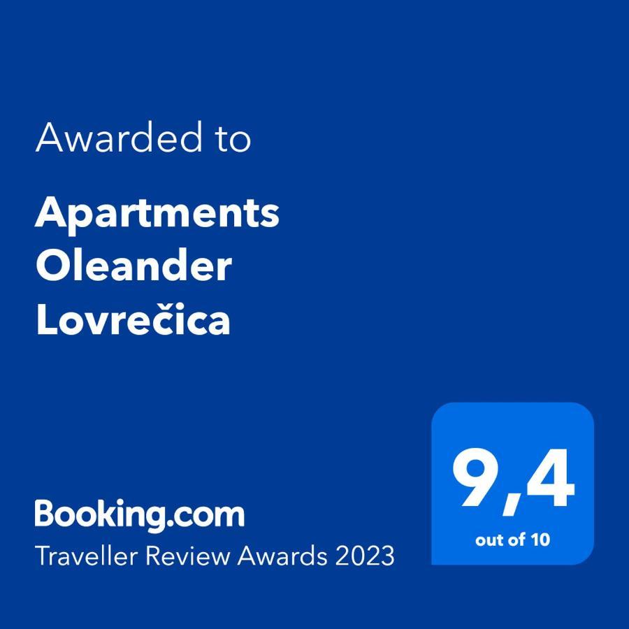 Apartments Oleander Lovrecica-Residence With Pool Bagian luar foto